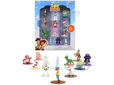 SET OF 12 DIECAST FIGURES ''TOY STORY'' NANO METALFIGS BY JADA 37362