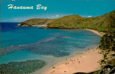 Postcard: HANAUMA BAY, HAWAII