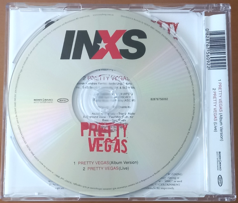 INXS PRETTY VEGAS AUSTRALIAN 2 TRACK CD SINGLE | eBay Australia