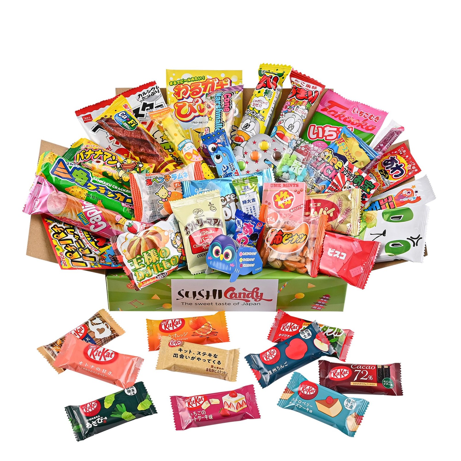 40 Japanese Candy Box 30 Japanese Snacks Plus 10 Japanese Kit Kat Flavors