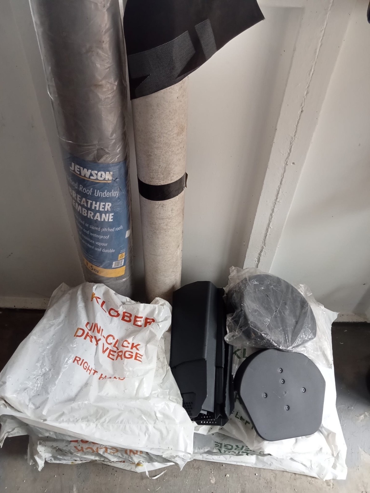 roofing various items