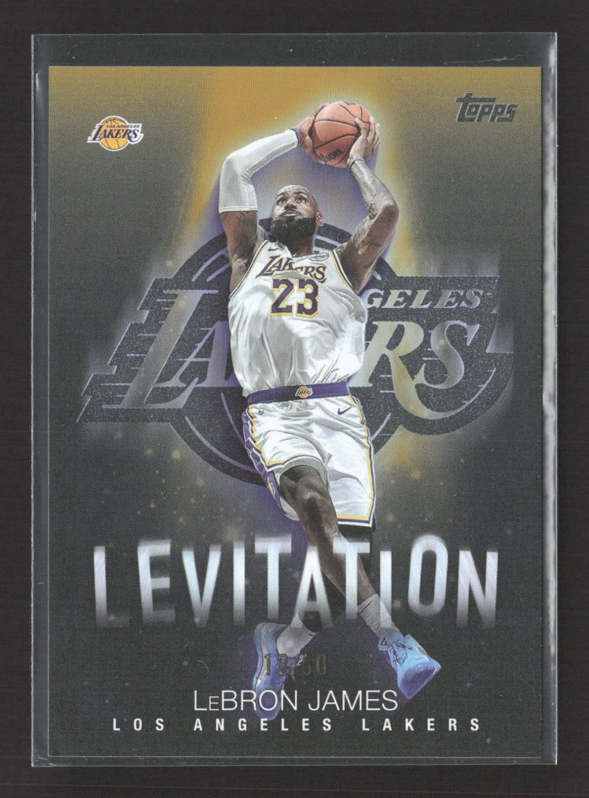 2025-26 Topps Levitation Lebron James Gold /50 #L-1