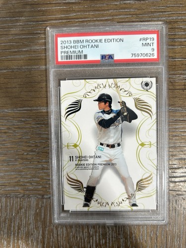 2013 BBM Rookie Edition Shohei Ohtani Premium PSA 9 #RP19