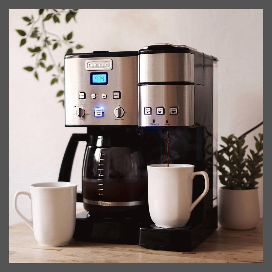 Cuisinart Coffee Center 12 Cup Coffeemaker and Single-Serve Brewer - SS