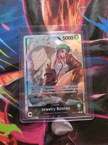 Jewelry Bonney OP07-019 Alternate Art Leader 500 Years In The Future NM