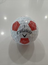 Callaway Chrome Soft Red Rose Truvis Rare 1 