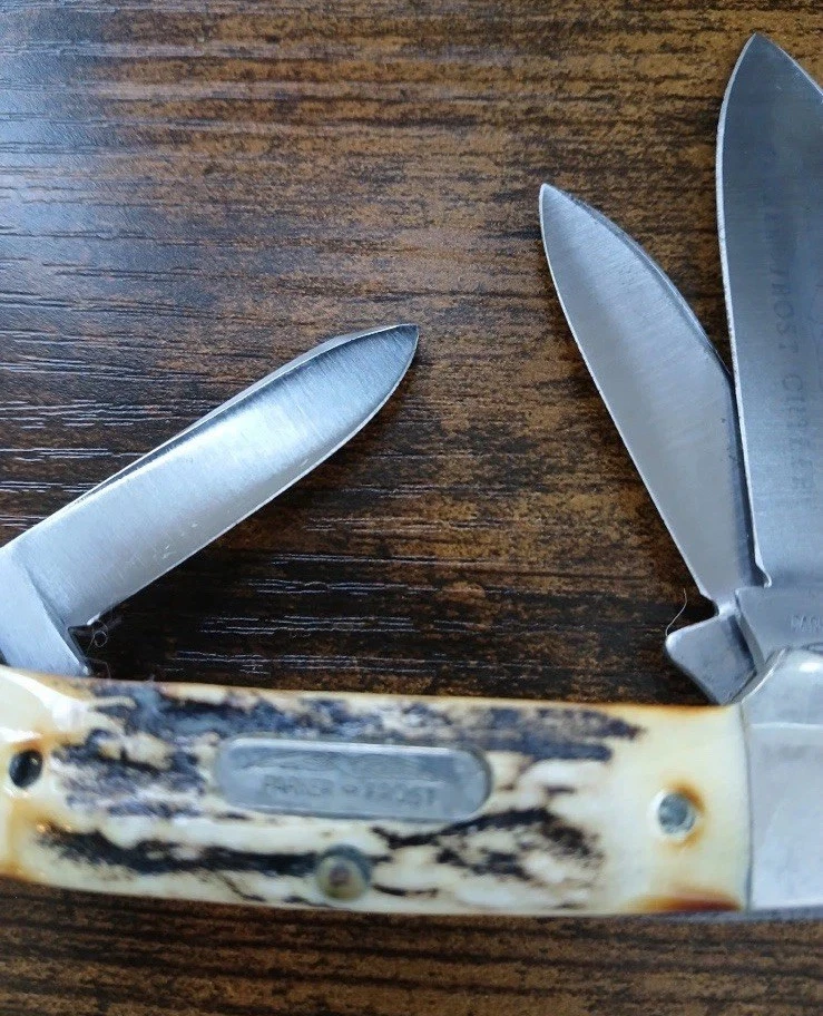 Parker-frost 3 5/8” Folding Knife With Bone Handle - Image 4 of 4