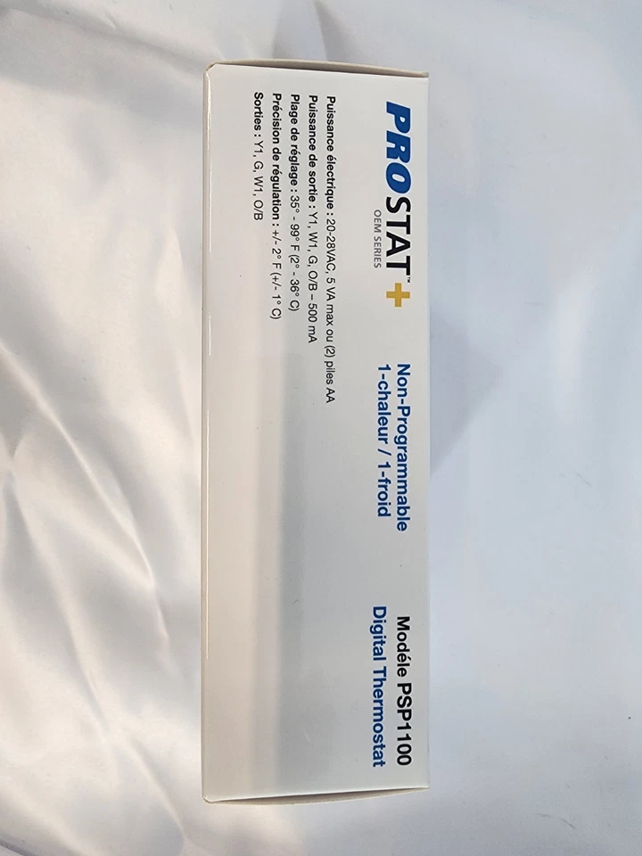 Prostat+ Model PSP2100 Non Programmable Thermostat Digital Heat Pump - Image 2 of 4