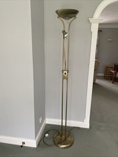 Mother & Child Floor Lamp in Antique Brass Finish