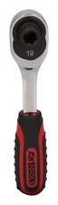 KS Tools 1/4" CHROMEplus Bit-Umschalt-Knarre, 115 mm - 918.1495