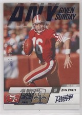 2022 Panini Prestige Any Given Sunday Xtra Points Blue /299 Joe Montana HOF 07ol