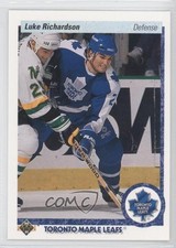 1990-91 Upper Deck Luke Richardson #362 0q1p