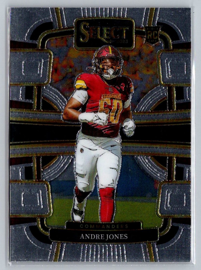2023 Panini Select #98 Andre Jones Silver Prizms
