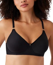Wacoal Simply Done Wireless Contour T-Shirt Bra Women's 34D Black Hook  Eye