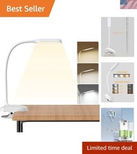 Portable Touch-Controlled LED Desk Lamp with Adjustable Color Temperature