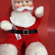 Vintage Rubber Santa for sale | eBay