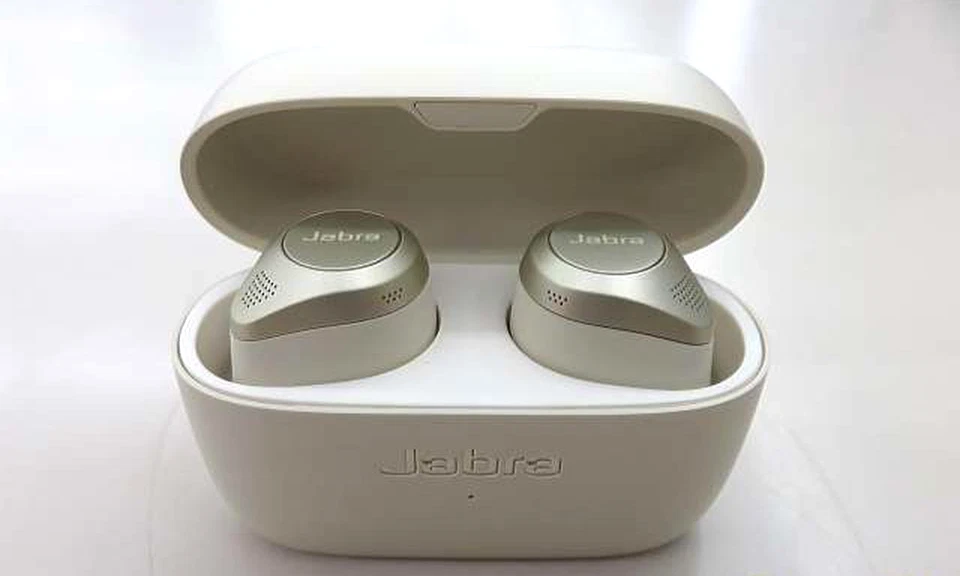 Fones de ouvido sem fio Jabra Elite 85t cancelamento ativo de ruído usados - Imagem 4 de 4