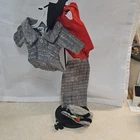 MINT Vintage Barbie #954 ”Career Girl” Black Tweed Suit Hat Gloves Heels NO Doll