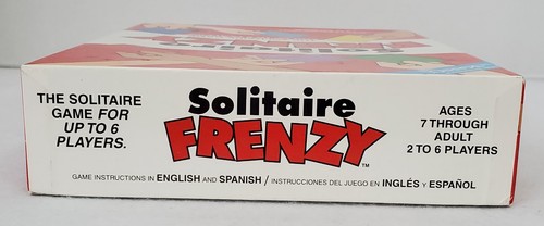 Solitaire Frenzy Fast Family Party Card Board Game JAX - Complete - Picture 5 of 9