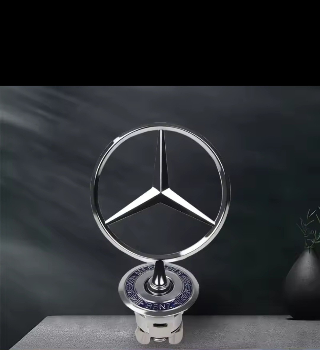 Insigne emblème Mercedes Benz W202 W203 W204 W208 W210 W211 badge capot