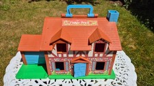 Vintage Fisher Price Play Family Tudor House - No. 952