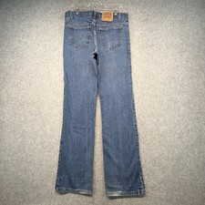 Vintage Levis 517 Orange Tab Bootcut Jeans 36x36 Fits 34x35 Made in USA 1995