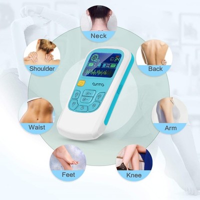 TENS Unit Machiner EMS Muscle Stimulator Pulse Massager Body Pain Relief Device
