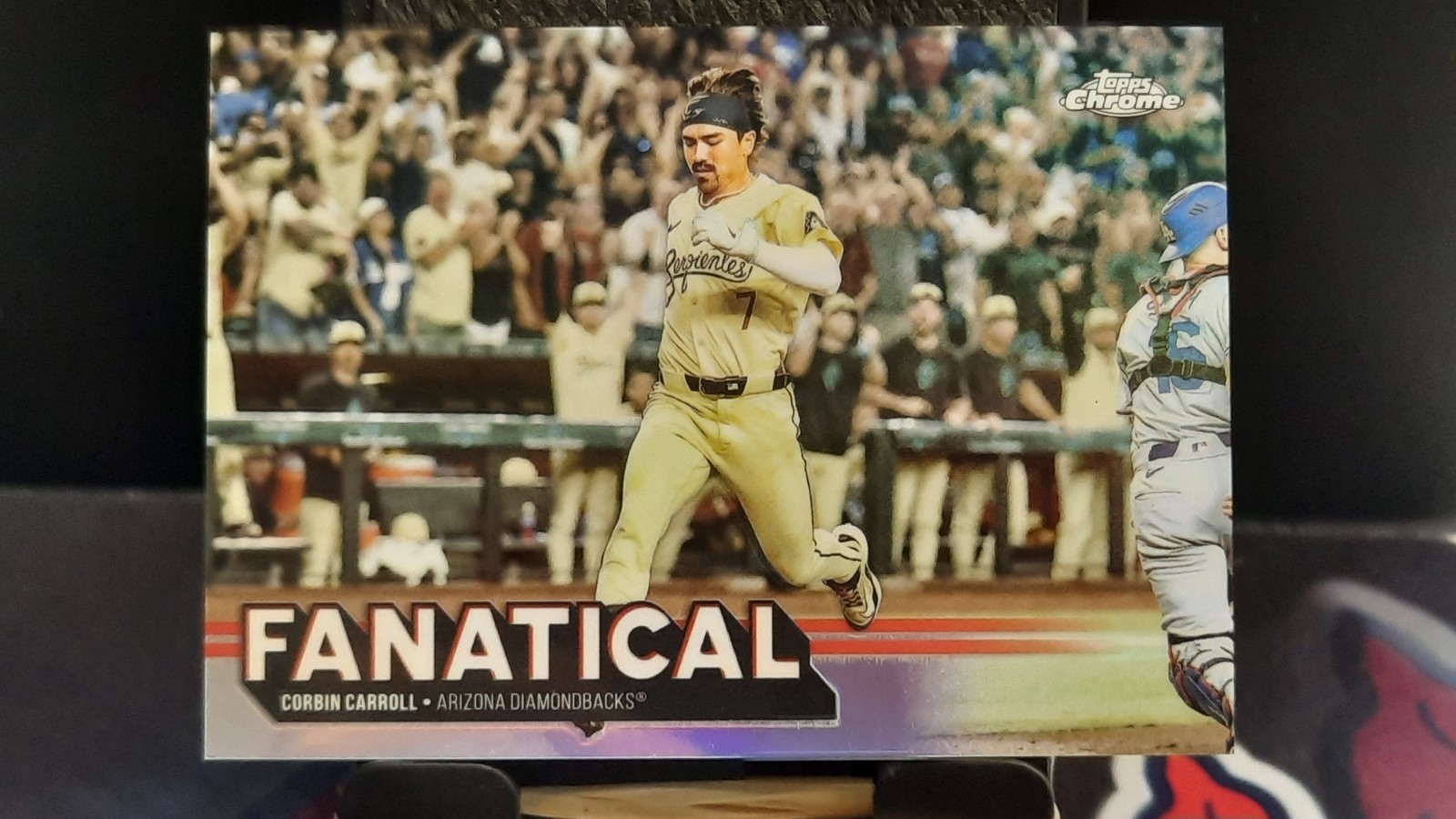 2025 Topps Chrome - Fanatical Corbin Carroll #FAN-8 SSP Case Hit