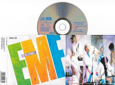 EMF - unbelievable - 3 tracks CD