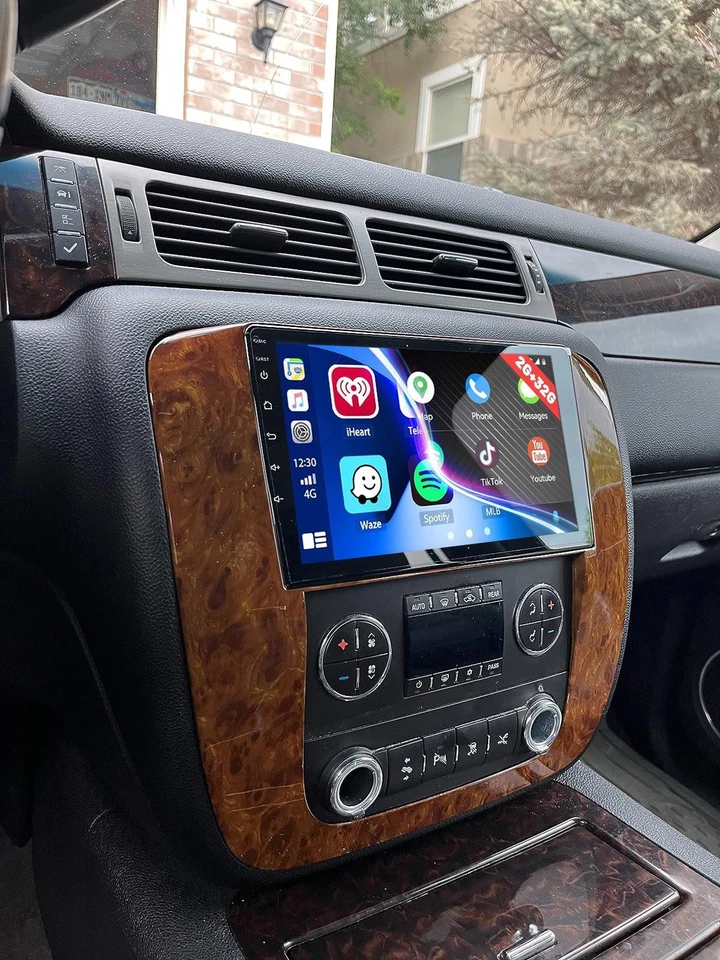 2+64 Para Chevrolet Tahoe 2007-2013 Android 14 Carplay Coche Estéreo Radio GPS Navegación Foto 2 de 4