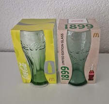 Coca Cola Glas McDonalds 2007 + Limited Edition Glas 1899 (2012)