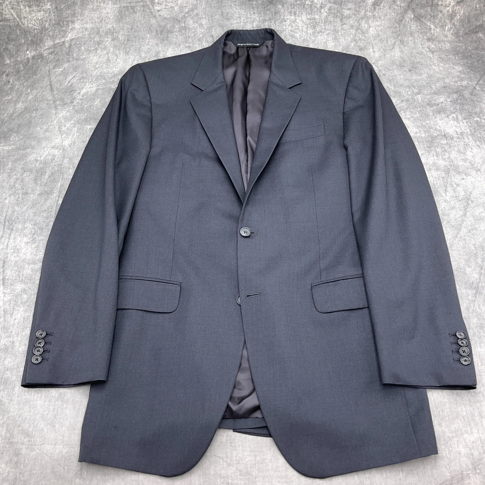 Veste costume suprême Coppley 1883 Blazer homme 44 gris 160 années 160 laine peinte libellule