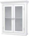 20 In. X 24 In. 2-Door Removable Wooden Wall Cabinet with Adjustable Shelf for S
