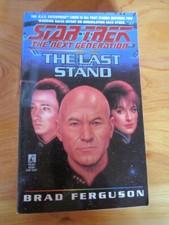 BOOK S/C  STAR TREK THE NEXT GENERATION THE LAST STAND  #37  1995  *** MUST SEE