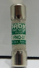 Lot of 2 Bussman FNQ-20 Time Delay 500VAC 20A