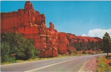 Highway In Red Canyon-Bryce Canyon National Park, Utah
