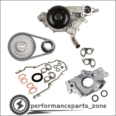 Timing Chain Kit Water Oil Pump Fit 1997-2007 Chevrolet GMC Cadillac 4.8 5.3 6.0