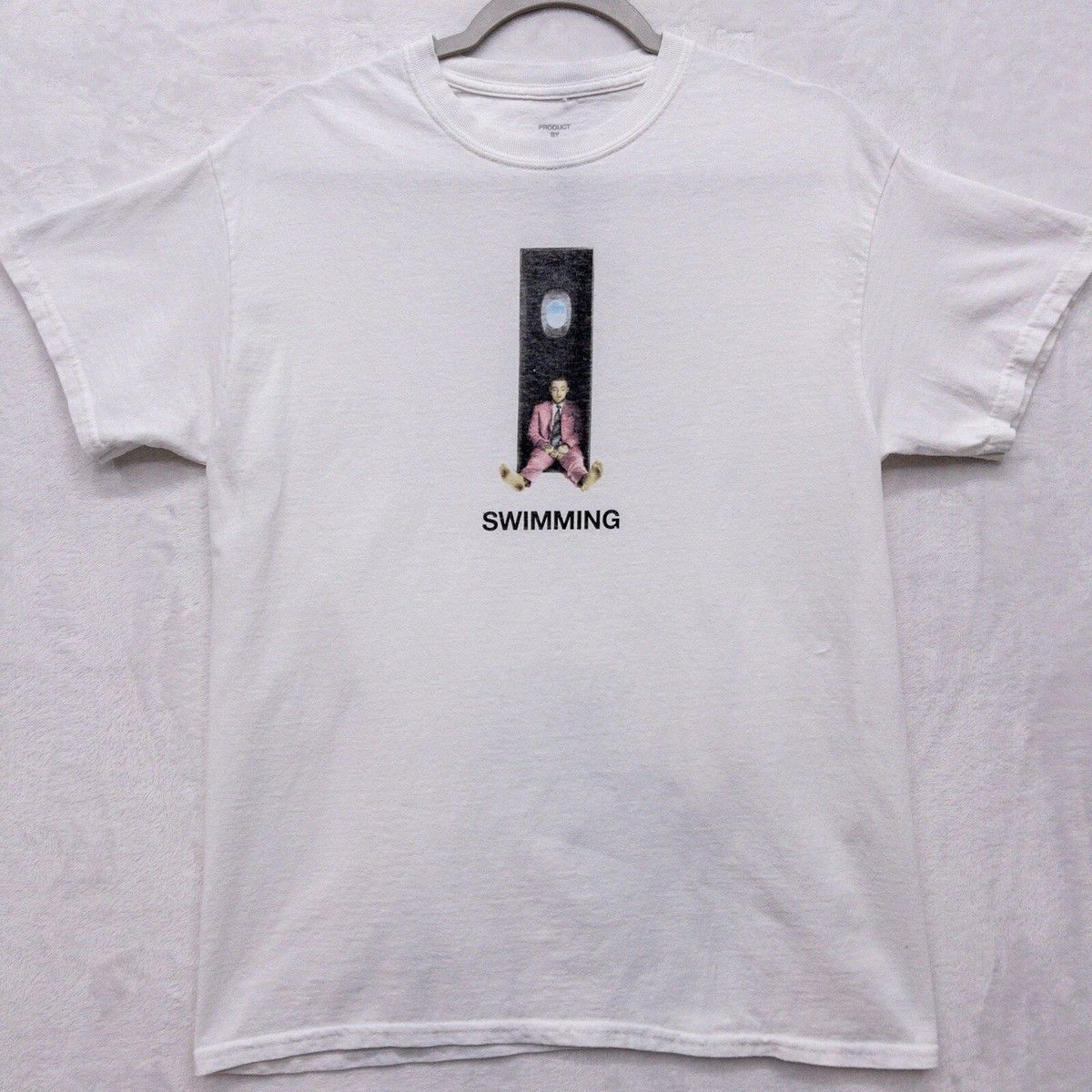 ミュージシャン Mac Miller Swimming tee Mac Miller Swimming Album T Shirt White Rap Hip Hop 2018