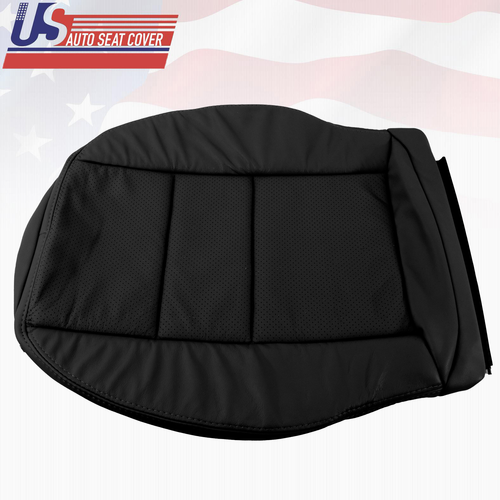 2008 to 2014 For Mercedes Benz C250 C300 Driver Bottom Perf Leather Cover BLK - Picture 4 of 4