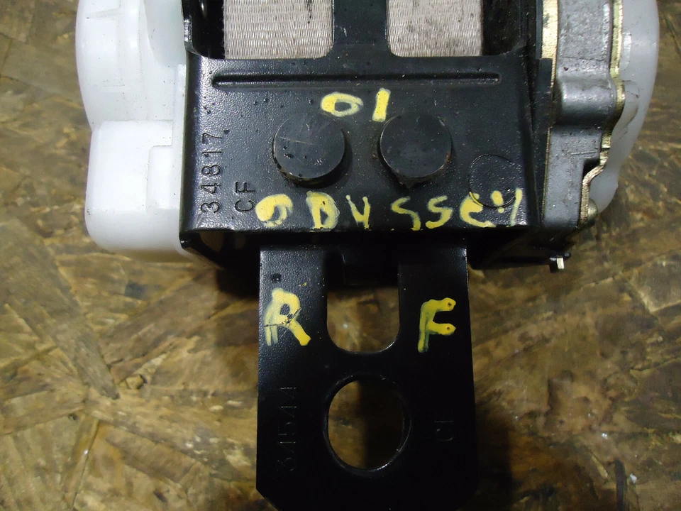 Honda Odyssey 2001 cinturón de seguridad delantero derecho del lado del pasajero Foto 2 de 4