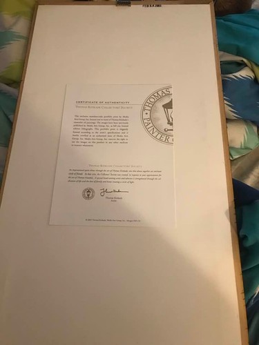 Thomas Kinkade Coming Home Collectors Society 3 Art Prints Framed FEB 26 2003 - Picture 3 of 4