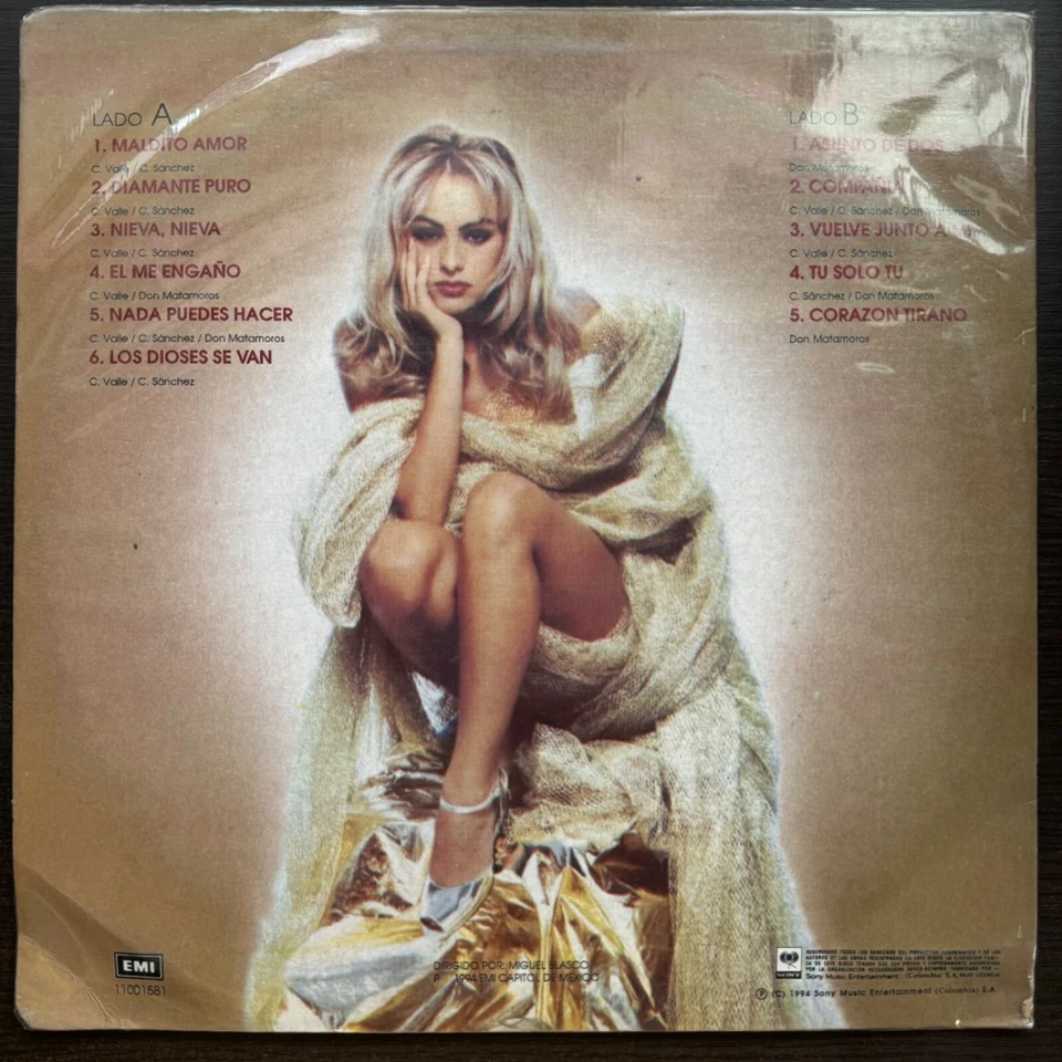 Paulina Rubio – 24 Kilates COLOMBIA 1994 EX NM CONDITION/ PAULINA RUBIO SHAKIRA Foto 3 de 4