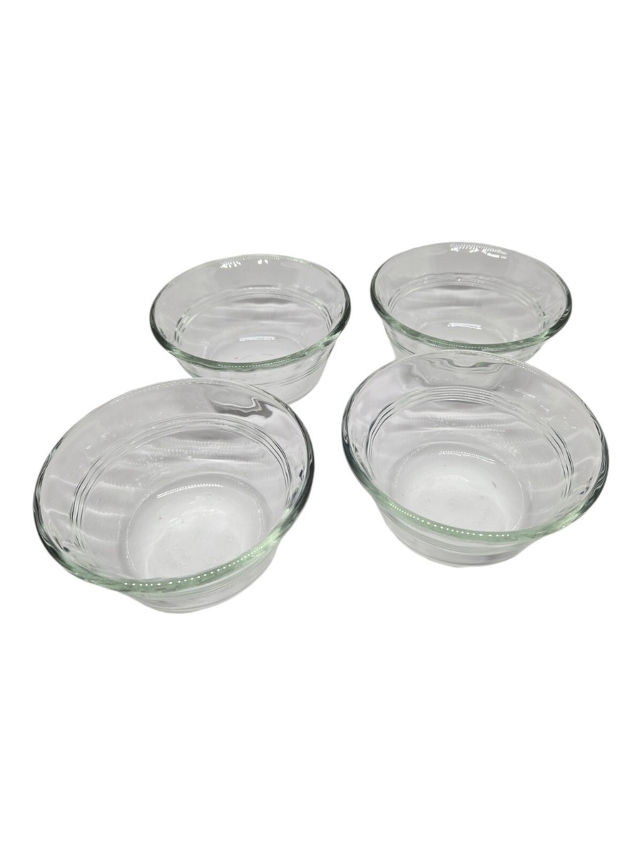 Pyrex Piece Clear Custard Vintage Pyrex Custard Cups Set Of