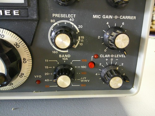 YAESU FT 101EE HAM RADIO TRANSCEIVER WITH POWER SUPPLY PLEASE READ - Zdjęcie 21 z 23