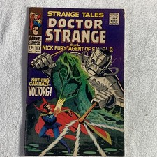 Strange Tales #166 Dr Strange Nick Fury By Steranko Presents Well