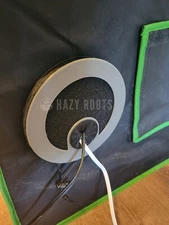 Grow Tent Filter Air Vent With Wire Hole | High CFM Airflow Accessory Hydroponic