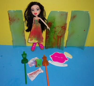 MGA Bratz Create It Yourself Jade Doll With shoes Used Play not