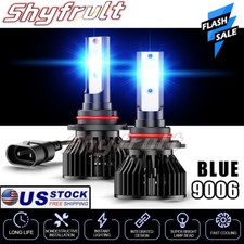 9006 Led Headlight Bulbs Kit Hi Lo Beam Super Bright Blue 8500k 40000lumens X2 9006 Led Headlight Bulbs Kit Hi Lo Beam Super Bright Blue 8500k 40000lumens X2