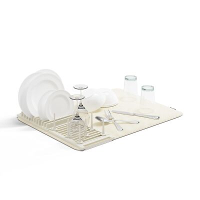 Udry Drying Rack with Customizable Peg System and Absorbent Microfiber Mat
