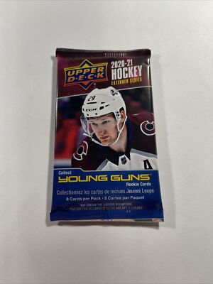 (1) 2020-21 Upper Deck Extended Series Hockey Factory Sealed Retail Pack - RC?